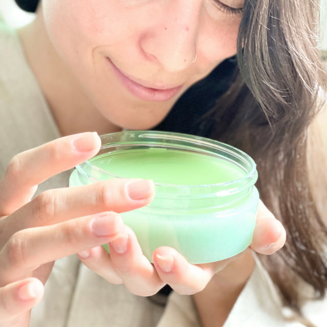 Badeanstalten Bodyscrub - Agurk og Mynte, 200 ml.