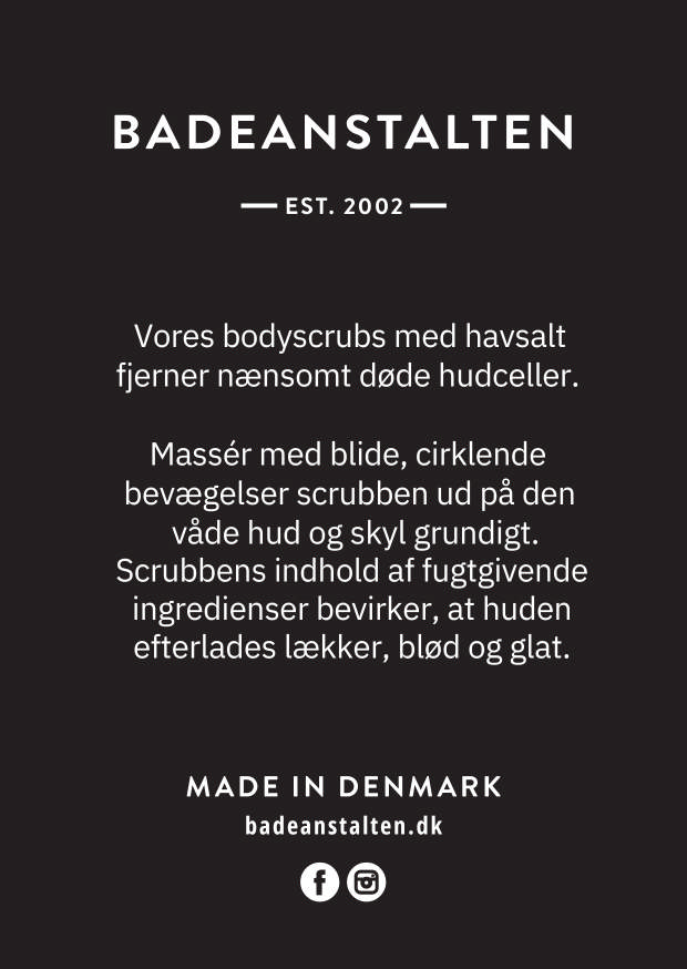 Badeanstalten Bodyscrub - Vilde Bær, 200 ml.
