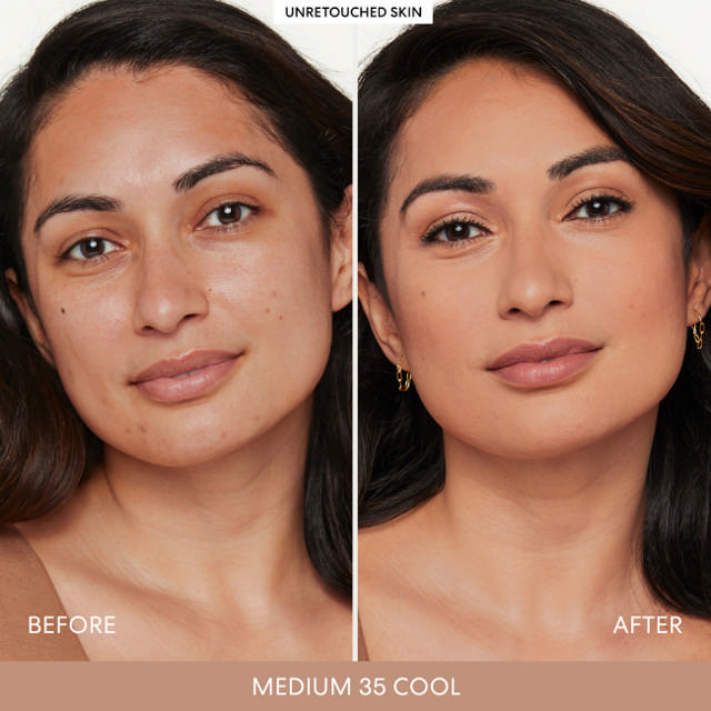 BareMinerals Barepro 16H Skin-Perfecting Pressed Powder Foundation Medium 35 Cool, 8 g.