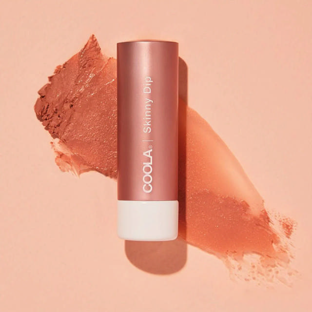 COOLA Mineral Liplux Tinted Lip Balm Skinny Dip Sheer Tint SPF30, 4,4 ml.