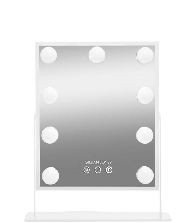 Gillian Jones Makeup Artist Mirror Mini - Hvid