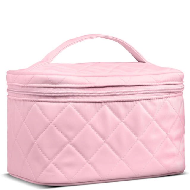 Gillian Jones Beautyboks i quiltet nylon - Pink