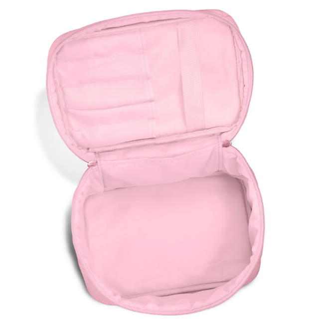 Gillian Jones Beautyboks i quiltet nylon - Pink