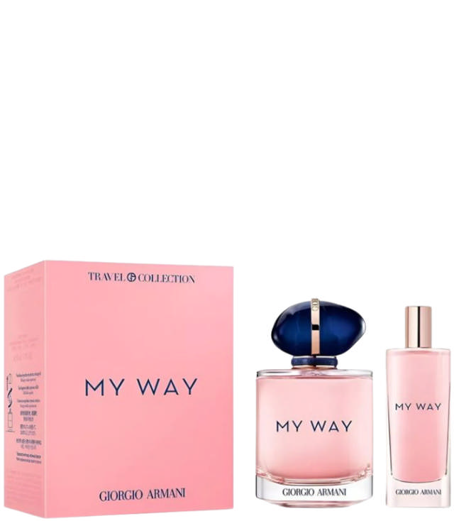 Giorgio Armani My Way Gift Set - EDP 90 ml + 15 ml Travel Spray