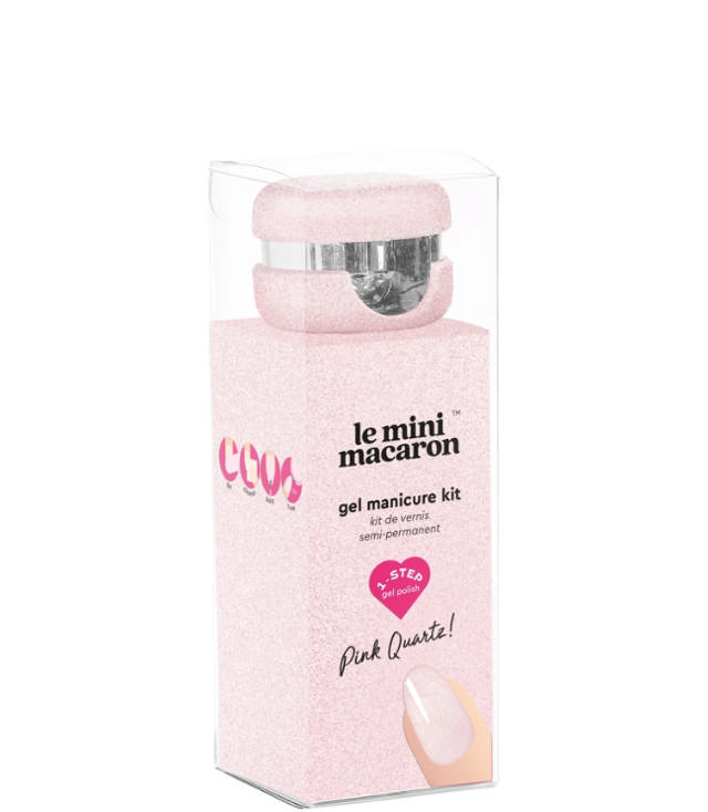 Le Mini Macaron Gel Manicure Kit Pink Quartz