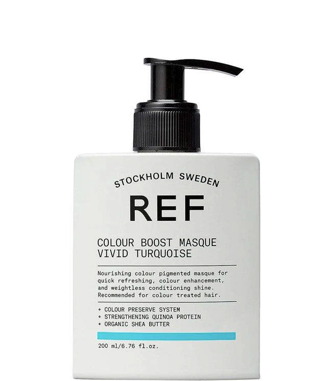 REF Colour Boost Masque Vivid Turquoise, 200 ml.